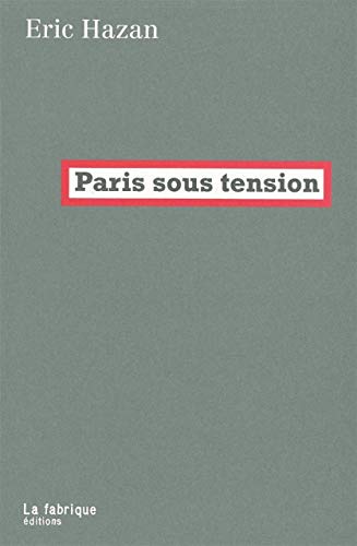 Stock image for Paris sous tension for sale by medimops