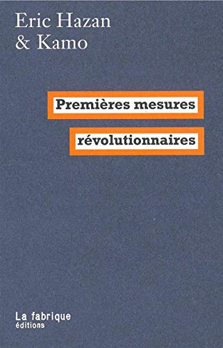 Stock image for Premires mesures rvolutionnaires for sale by medimops