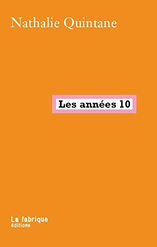 Stock image for Les annes 10 for sale by medimops