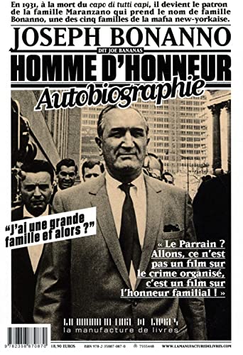 9782358870870: Homme d'honneur: Autobiographie