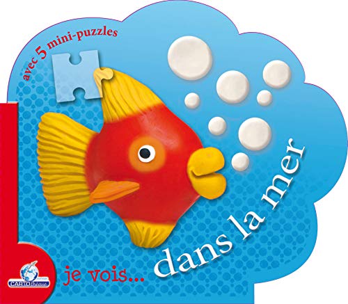 Imagen de archivo de Dans la mer : Avec 5 mini-puzzles a la venta por Ammareal
