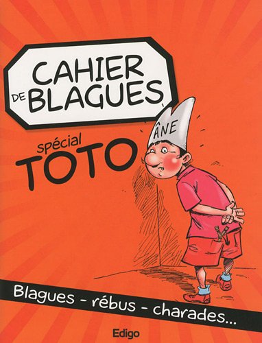 Beispielbild fr Cahier de blagues spcial Toto zum Verkauf von medimops
