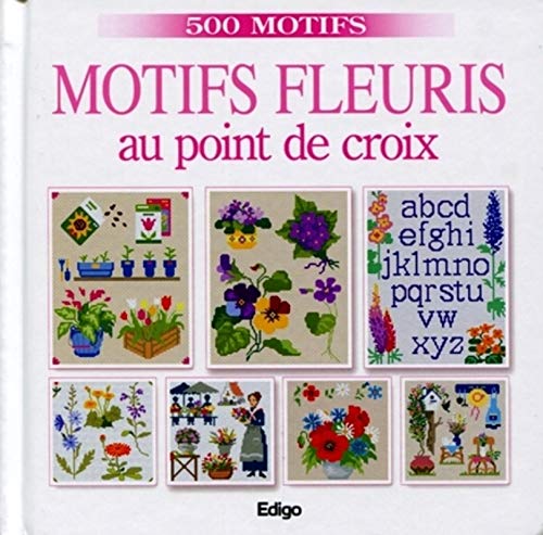 Beispielbild fr Motifs fleuris au point de croix zum Verkauf von medimops