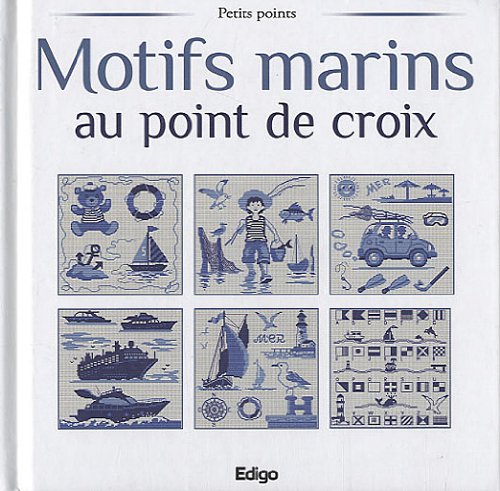 Beispielbild fr Motifs marins au point de croix zum Verkauf von Ammareal