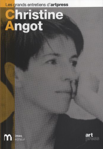 Beispielbild fr Christine Angot zum Verkauf von GF Books, Inc.