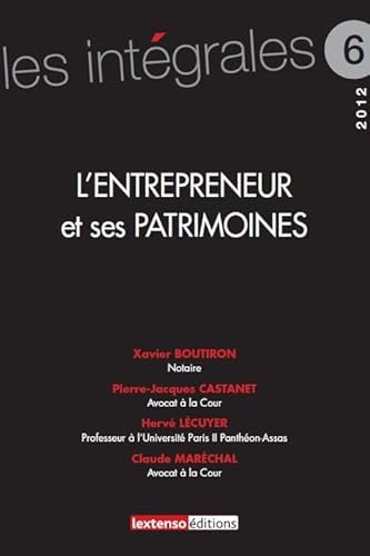 Stock image for L'entrepreneur et ses patrimoines for sale by Revaluation Books