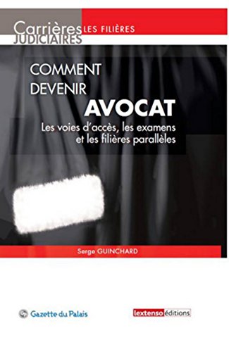 Stock image for Comment devenir avocat for sale by medimops