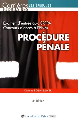 Stock image for Procdure pnale: Examen d'entre aux CRFPA, concours d'accs  l'ENM for sale by Ammareal