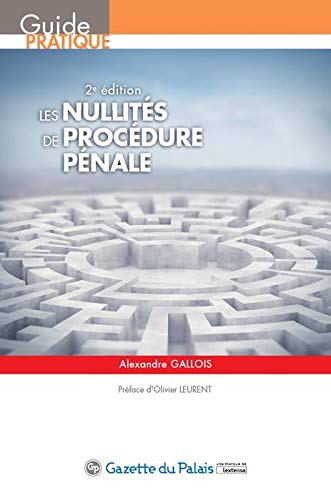 Stock image for Les nullits de procdure pnale for sale by Revaluation Books