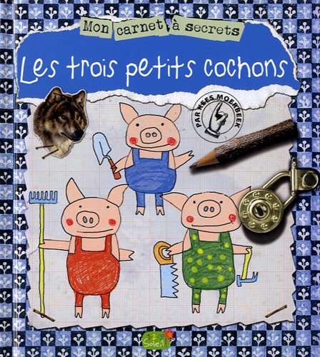 Imagen de archivo de Mon carnet  secret les trois petits cochons Moerbeek, Kees et Meunier, Charlie a la venta por BIBLIO-NET