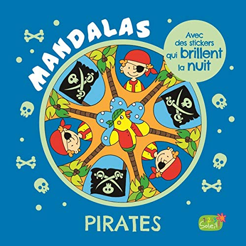 Beispielbild fr Carnets Mandalas - Pirates (avec des stickers phosphorescents) zum Verkauf von medimops