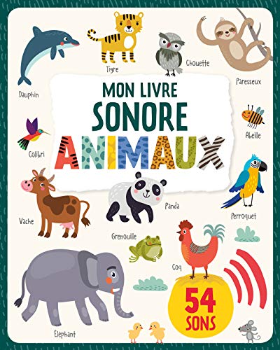 9782359905533: Mon imagier sonore - animaux