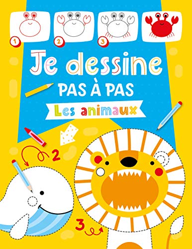 Imagen de archivo de Je dessine pas  pas - animaux Atelier Cloro a la venta por BIBLIO-NET