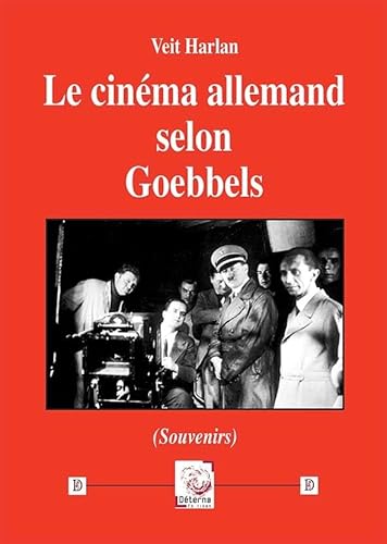 Imagen de archivo de Le cinma allemand selon Goebbels a la venta por Gallix
