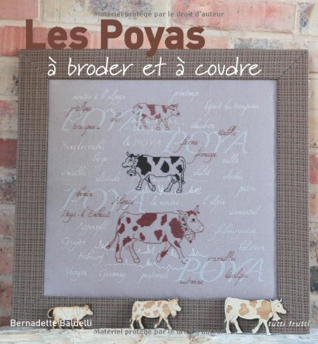 Stock image for Les Poyas  broder et  coudre for sale by Ammareal