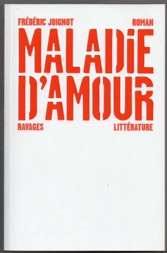 Beispielbild fr Maladie d'amour zum Verkauf von Ammareal