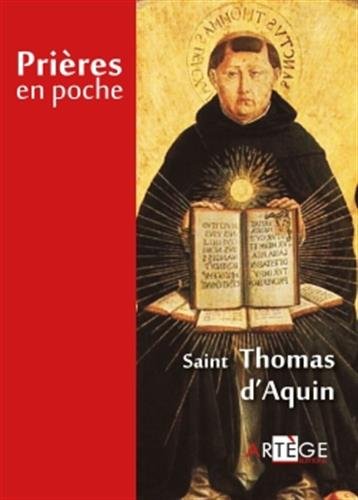 Imagen de archivo de Prires en poche - Saint Thomas d'Aquin a la venta por EPICERIE CULTURELLE