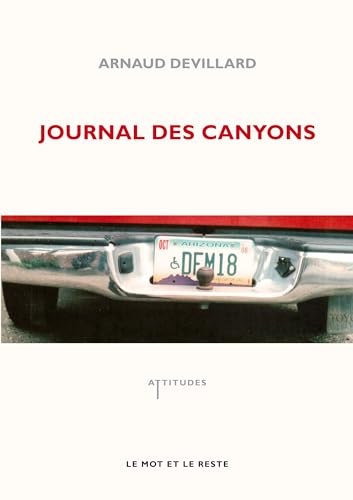 Beispielbild fr Journal des canyons zum Verkauf von medimops