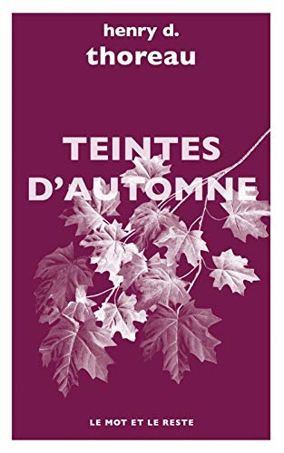 Stock image for Teintes d'automne for sale by medimops