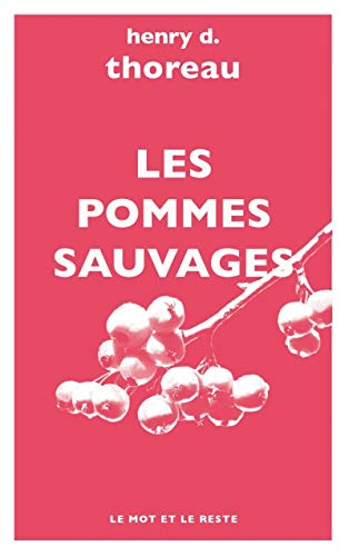 Stock image for Les pommes sauvages for sale by Ammareal