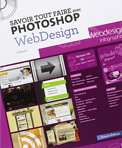 9782361450335: Savour tout faire avec Photoshop Webdesign (1Cdrom) (French Edition)