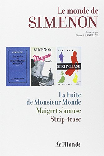 Le monde de Simenon - tome 1 CÃ´te d'Azur (01) (9782361560546) by Simenon, Georges; Assouline, Pierre