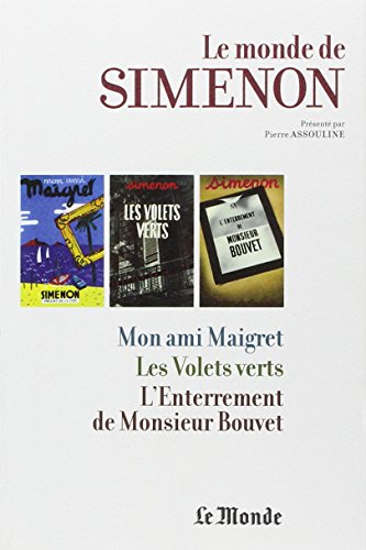 Le monde de Simenon - tome 3 Paris (03) (9782361560560) by Simenon, Georges; Assouline, Pierre