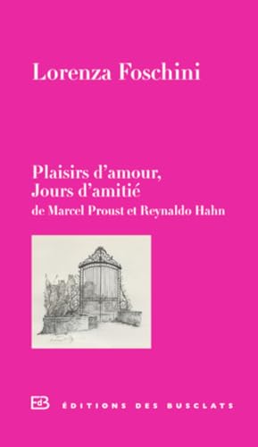 Beispielbild fr Plaisirs d'amour, Jours d'amiti : De Marcel Proust et Reynaldo Hahn zum Verkauf von medimops