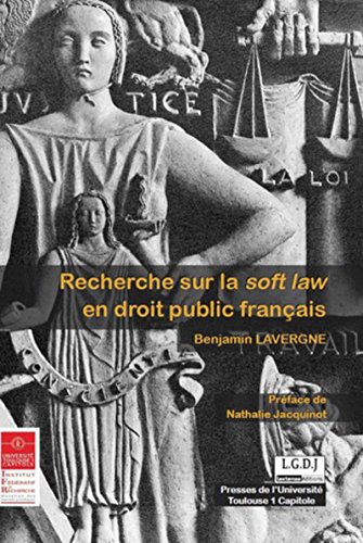 9782361700546: RECHERCHE SUR LA SOFT LAW EN DROIT PUBLIC FRANAIS