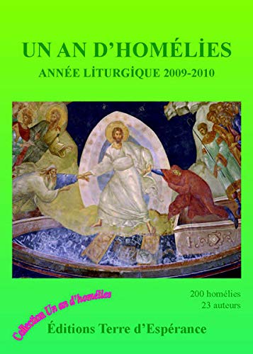 Stock image for UN AN D'HOMELIES 2009-2010 for sale by LiLi - La Libert des Livres