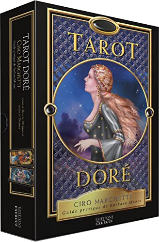 9782361884819: Tarot Dor: Guide pratique, avec 78 cartes et 1 sac en satin