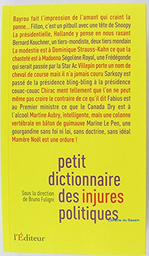 Beispielbild fr Petit dictionnaire des injures politiques Fuligni, Bruno and Collectif zum Verkauf von LIVREAUTRESORSAS