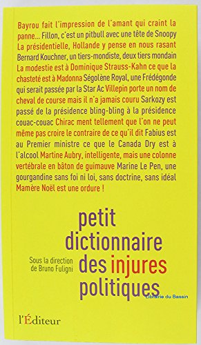 Stock image for Petit dictionnaire des injures politiques Fuligni, Bruno and Collectif for sale by LIVREAUTRESORSAS