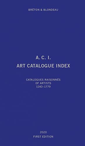 Imagen de archivo de Art Catalogue Index a la venta por PBShop.store US