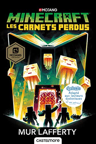 Beispielbild fr Minecraft officiel, T3 : Les Carnets perdus (version dyslexique) zum Verkauf von Gallix