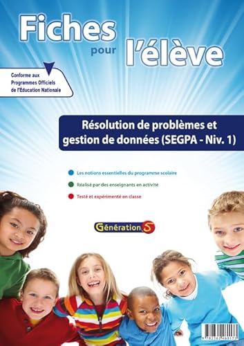 9782362460173: Fiches pour l'lve : Rsolution de problmes et gestion de donnes SEGPA Niveau 1