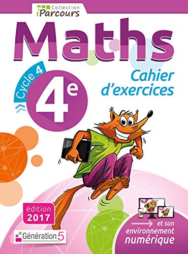 Beispielbild fr Cahier d'Exercices Iparcours Maths Cycle 4 - 4e (2017) zum Verkauf von Ammareal