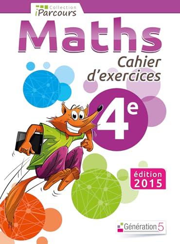 Stock image for Maths 4e : Cahier d'exercices for sale by medimops