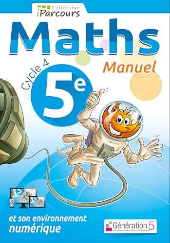 Stock image for Maths 5e : Manuel for sale by Revaluation Books
