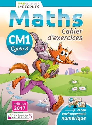 Stock image for Cahier d'Exercices Iparcours Maths Cycle 3 - CM1 (2017) for sale by medimops
