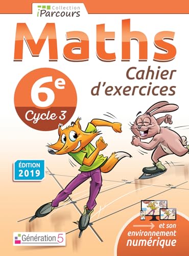 Stock image for Cahier d'Exercices iParcours Maths 6e (2019) for sale by Ammareal