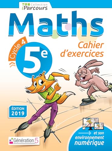 Stock image for Cahier d'Exercices iParcours Maths 5e (2019) for sale by Buchpark
