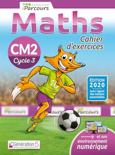 Stock image for Cahier d'exercices iParcours maths CM2 - dition 2020 for sale by Buchpark