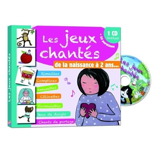 Beispielbild fr Les jeux chants, de la naissance  2 ans. (1CD audio) zum Verkauf von Ammareal