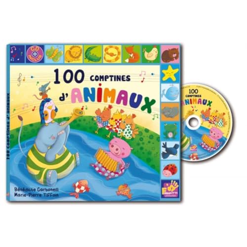 Stock image for 100 comptines d'animaux (1CD audio) for sale by medimops