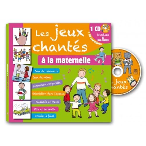 Beispielbild fr Les jeux chantes a la maternelle zum Verkauf von Librairie La Canopee. Inc.