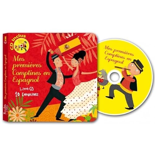 Beispielbild fr Mes premieres comptines en espagnol et CD 10 comptines zum Verkauf von Librairie La Canopee. Inc.