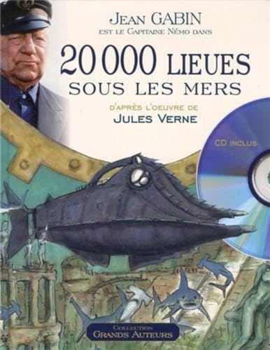 Beispielbild fr 20 000 LIEUES SOUS LES MERS (VERSION JEAN GABIN) zum Verkauf von WorldofBooks