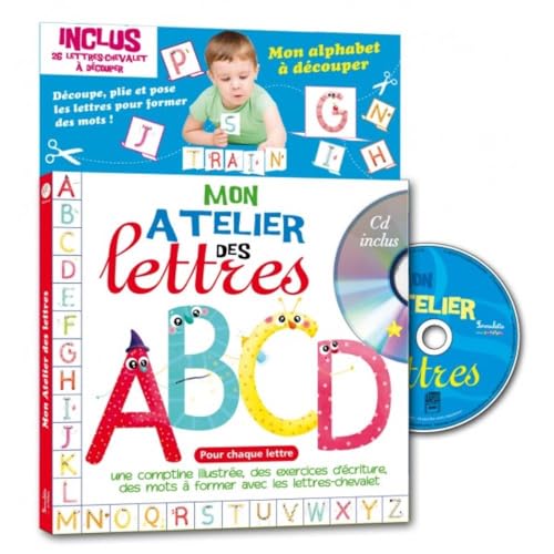 Beispielbild fr Mon atelier des lettres (livre cd) zum Verkauf von EPICERIE CULTURELLE