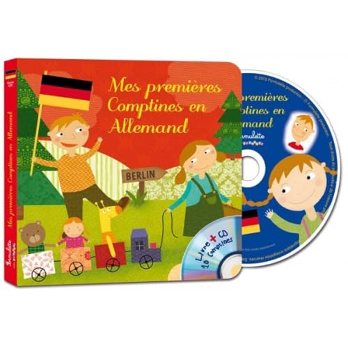 Beispielbild fr Mes premieres comptines en allemand Livre et CD 10 comptines zum Verkauf von Librairie La Canopee. Inc.